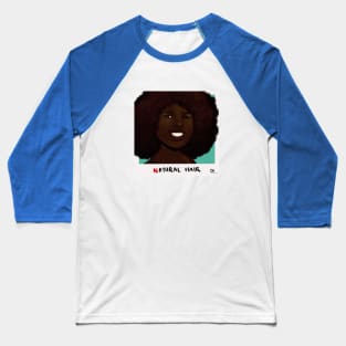 Natural Hair Baseball T-Shirt